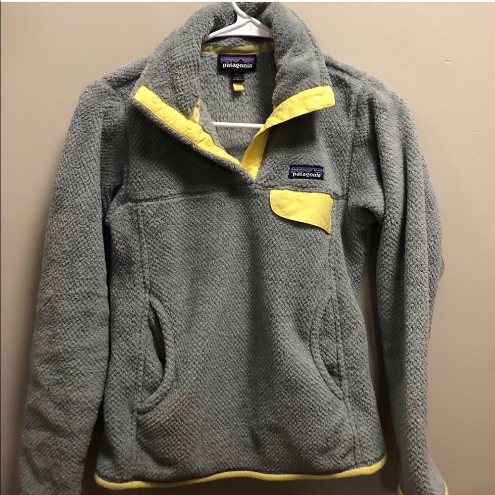 patagonia fleece quarter zip